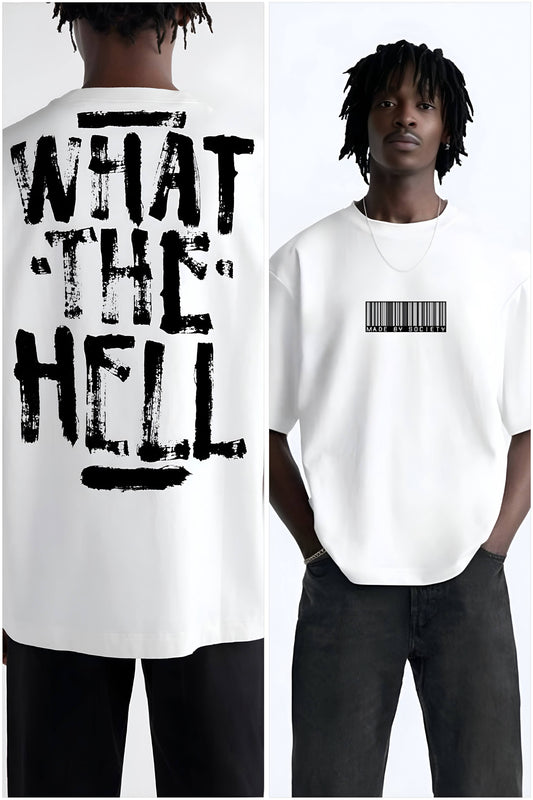 Premium High Quality Graphic Tee -- White WTH