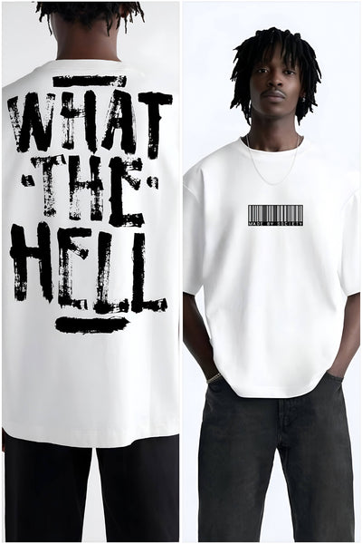 Premium High Quality Graphic Tee -- White WTH
