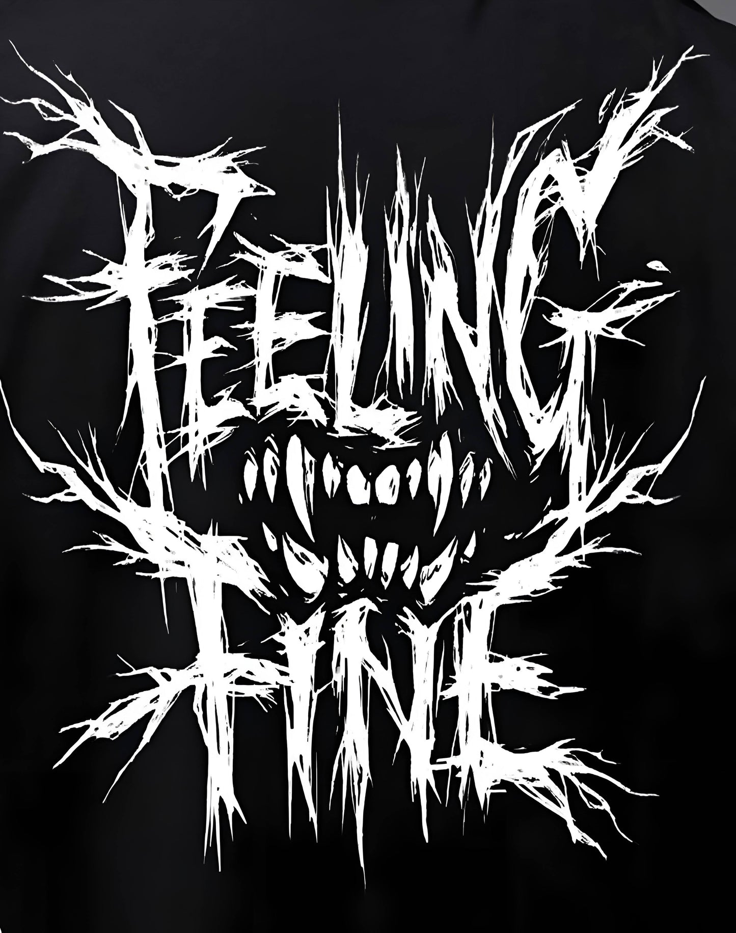 Premium High Quality Graphic Tee -- Black Venom