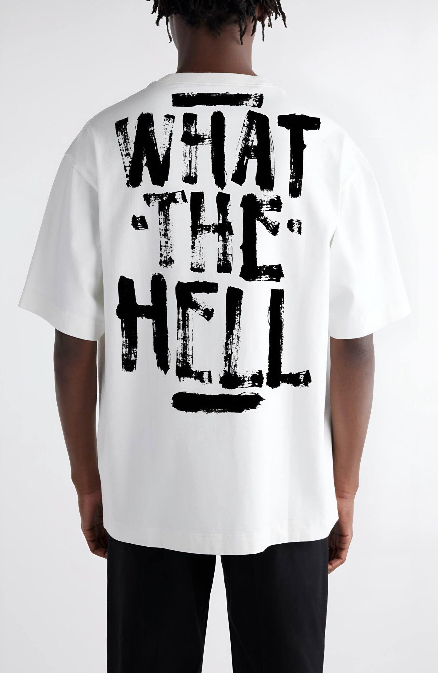Premium High Quality Graphic Tee -- White WTH