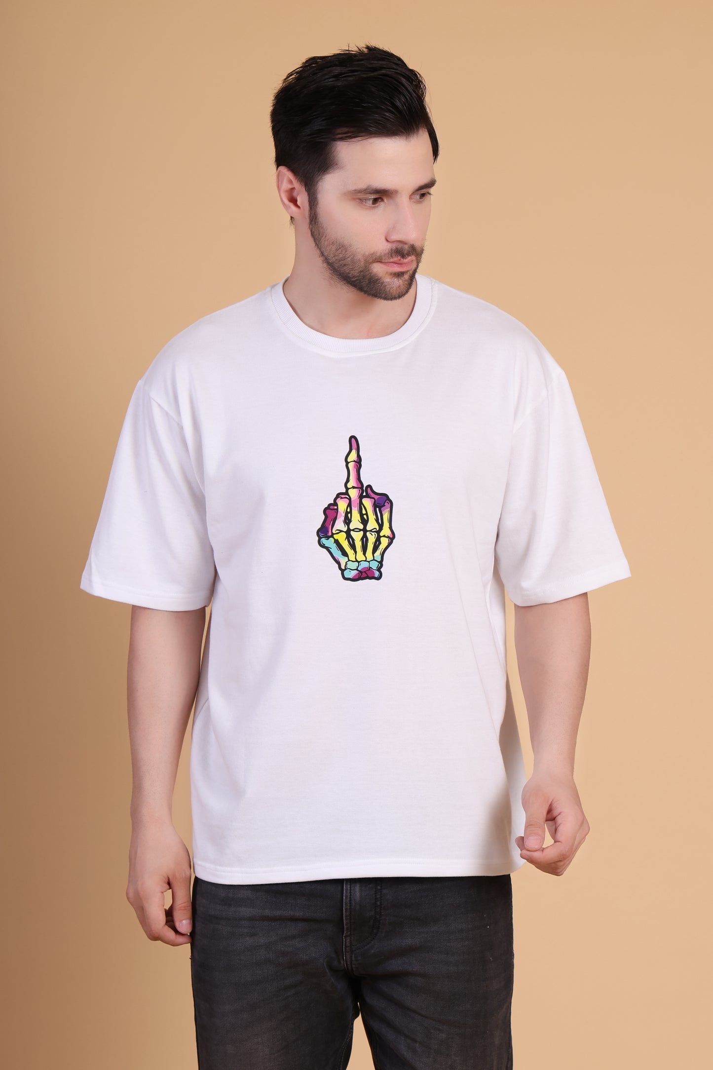 Premium High Quality Graphic Tee -- White PNKF