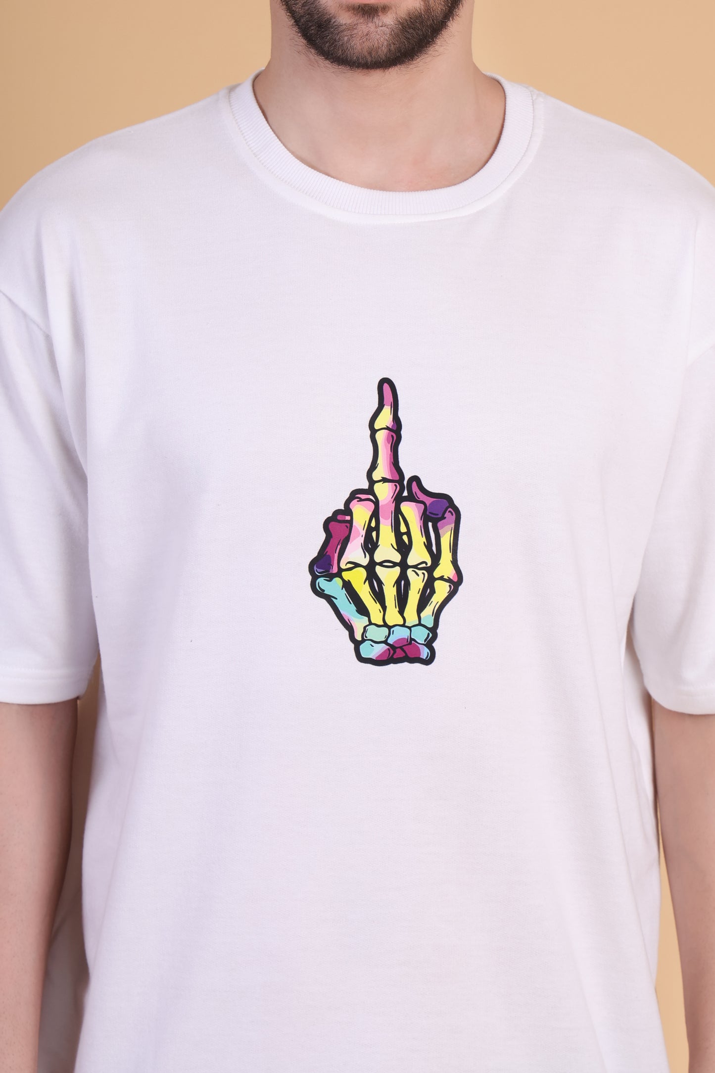 Premium High Quality Graphic Tee -- White PNKF