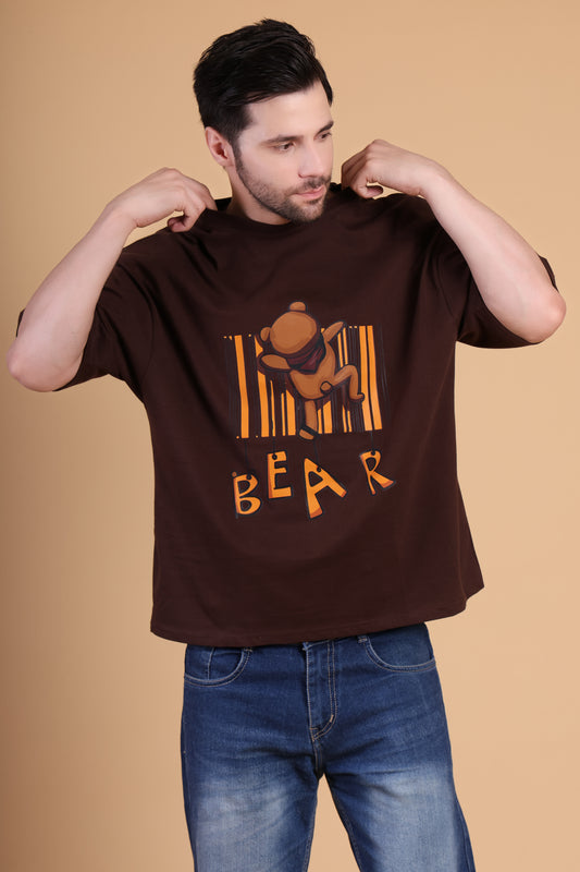 Premium High Quality Graphic Tee -- Brown