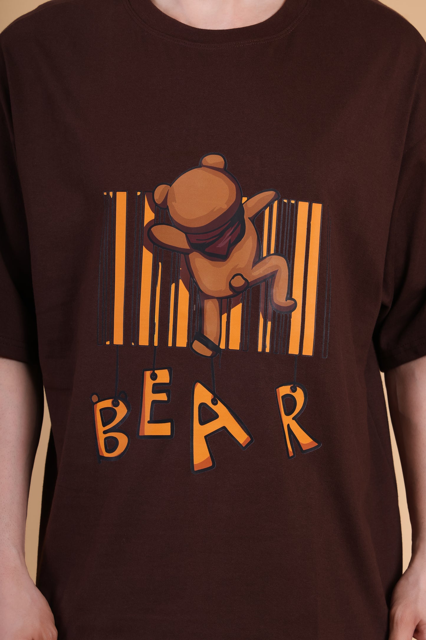 Premium High Quality Graphic Tee -- Brown