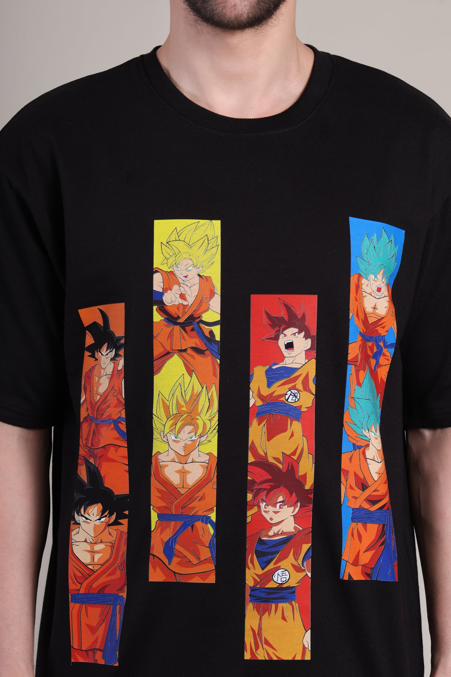Premium High Quality Graphic Tee -- BLACK GOKU