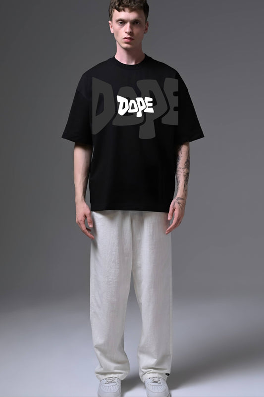 Premium High Quality Graphic Tee -- Black Dope