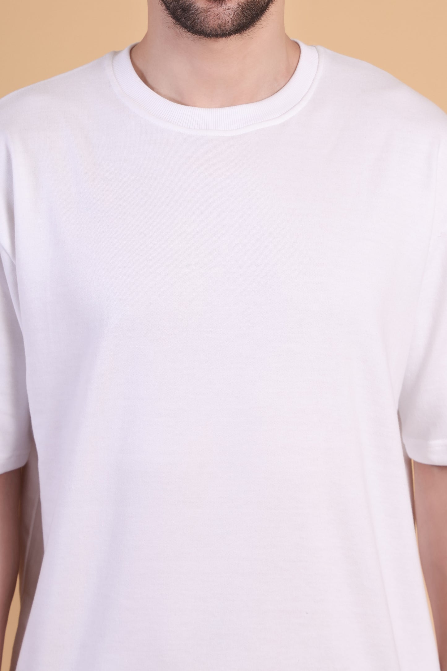 Premium High Quality Plain Tee -- White