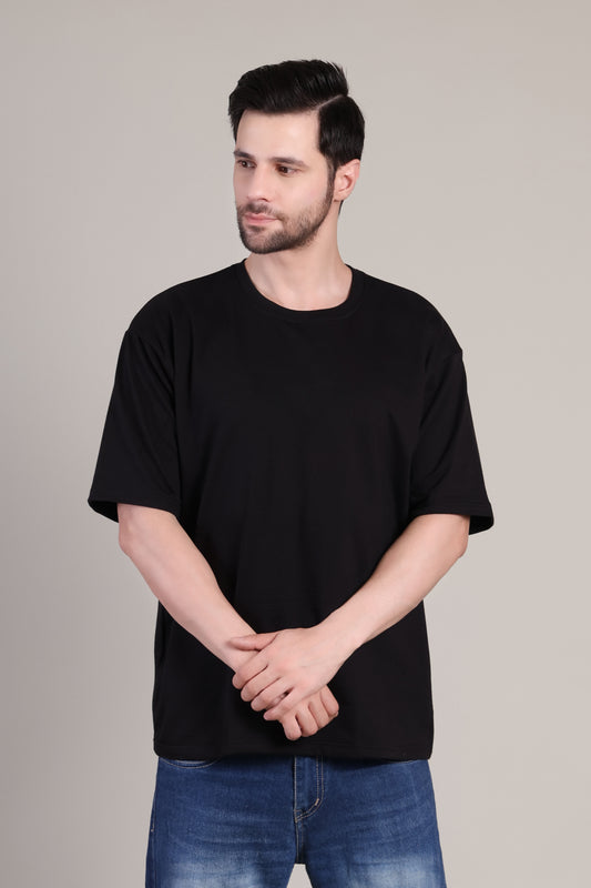 Premium High Quality Plain Tee -- Black
