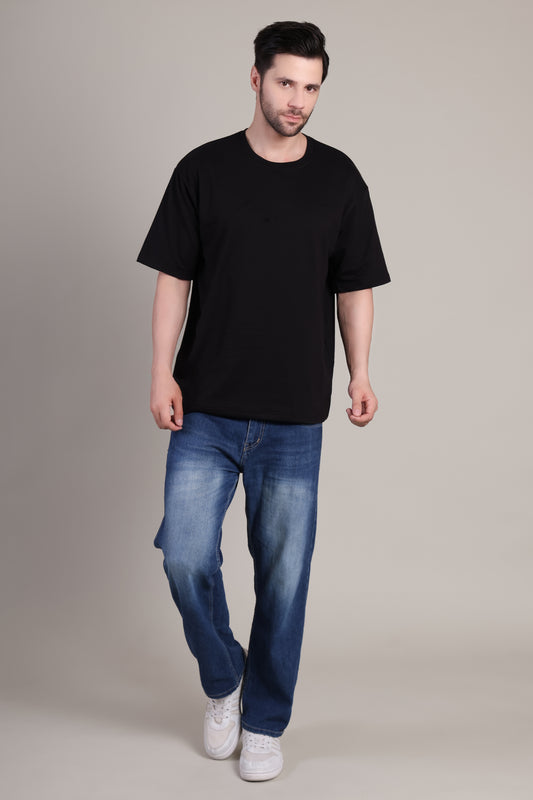 Premium High Quality Plain Tee -- Black