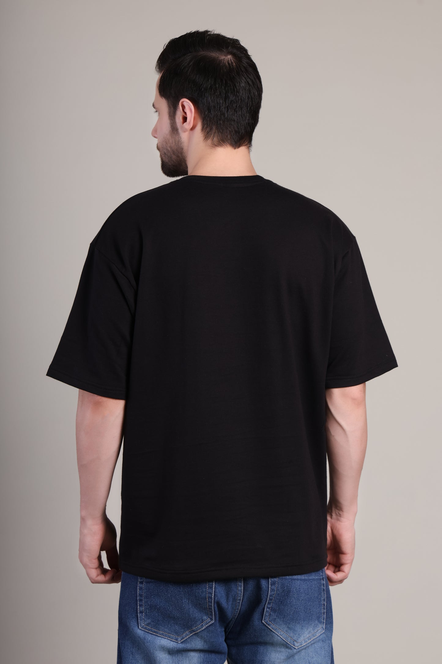 Premium High Quality Plain Tee -- Black