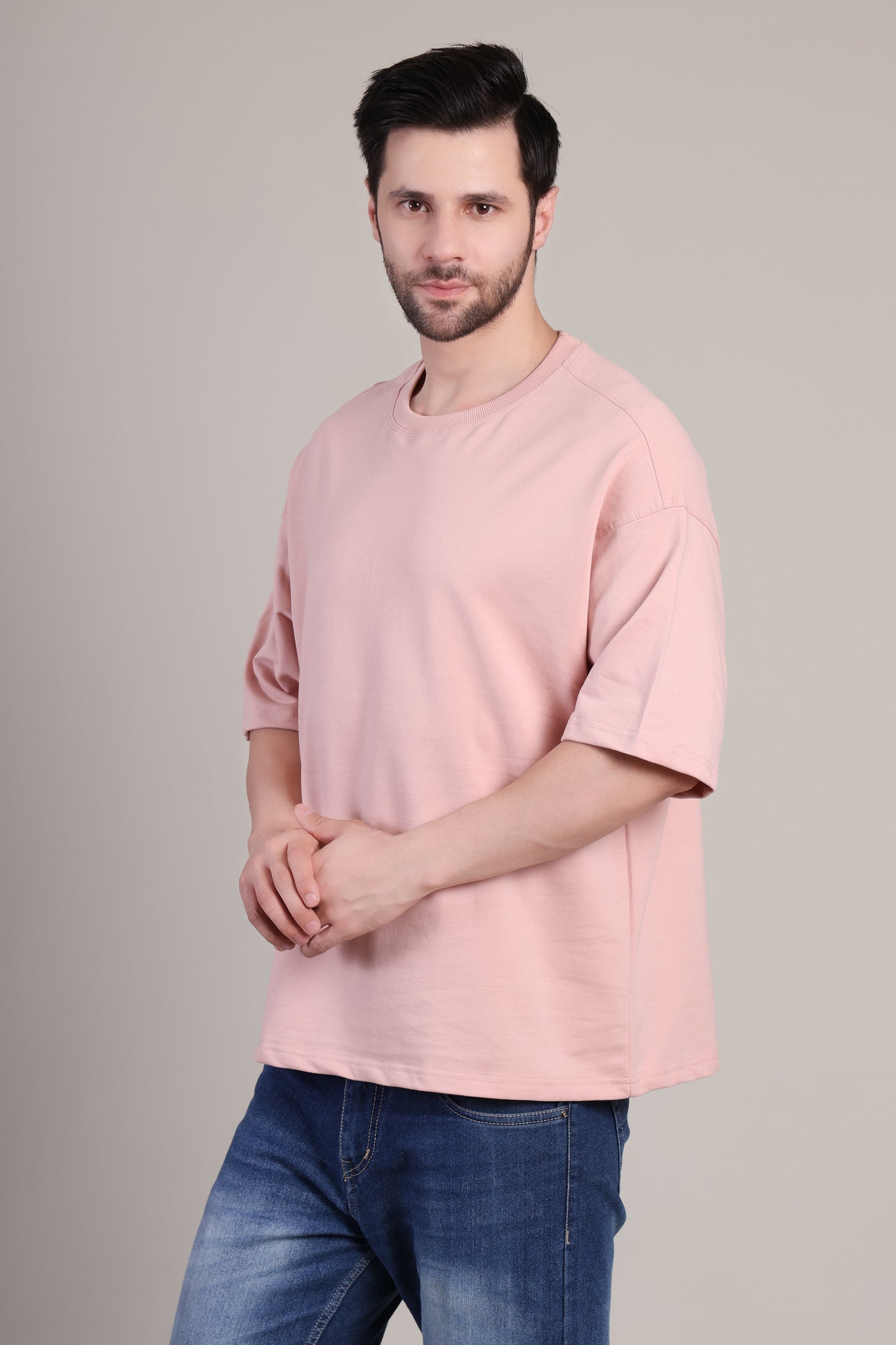 Premium High Quality Plain Tee --Pink